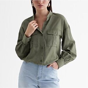 NWT Express women’s long sleeve top - medium